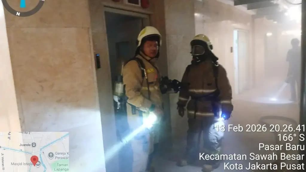 Dari Alarm hingga Pendinginan: Kisah 21 Menit Penyelamatan Istiqlal dari Kobaran Api