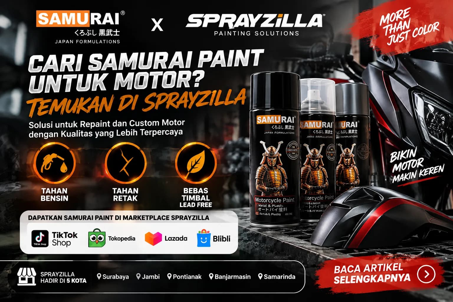 Repaint Motor ala Investor Properti: Kenapa Ketahanan Cat Jadi 'Nilai Tambah' Aset Anda