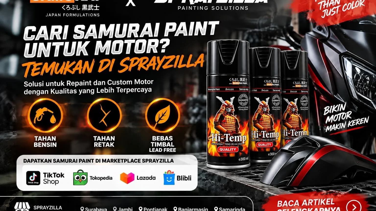 Repaint Motor ala Investor Properti: Kenapa Ketahanan Cat Jadi 'Nilai Tambah' Aset Anda